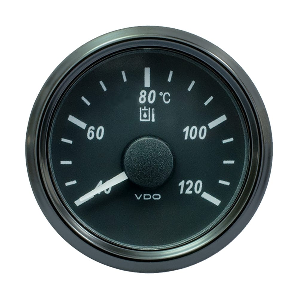 VDO SingleViu 52mm (2-1/16") Hydraulic Oil Temp. Gauge - 120C - 291-22 Ohm [A2C3833510030] - The Happy Skipper