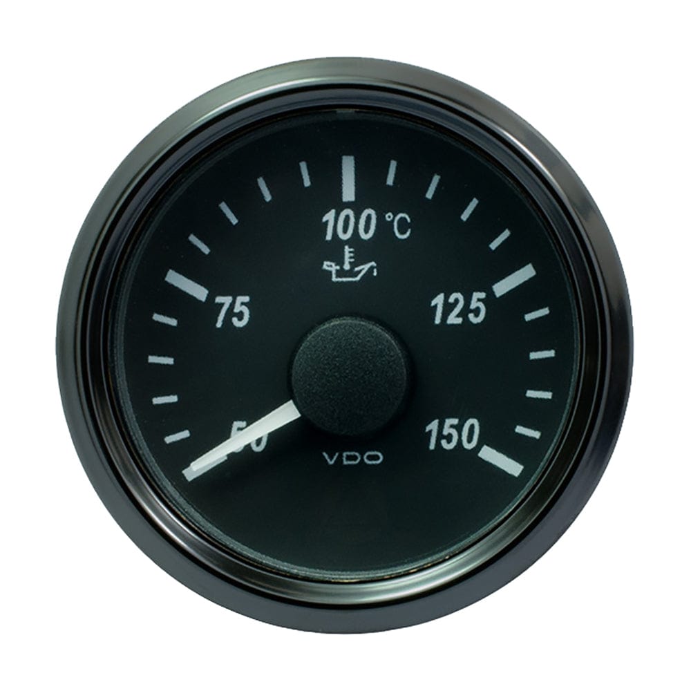 VDO SingleViu 52mm (2-1/16") Oil Temp. Gauge - 150 C - 322-18 Ohm [A2C3833380030] - The Happy Skipper