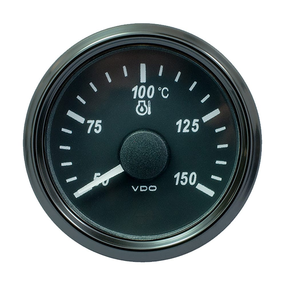VDO SingleViu 52mm (2-1/16") Oil Temp. Gauge - Euro - 150 C - 322-18 Ohm [A2C3833390030] - The Happy Skipper