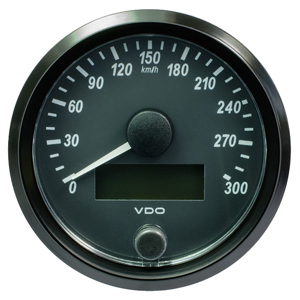 VDO SingleViu 80mm (3-1/8") Speedometer - 300 KM/H [A2C3832950030] - The Happy Skipper