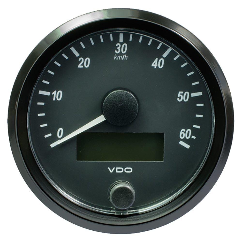 VDP SingleViu 80mm (3-1/8") Speedometer - 60 KM/H [A2C3832890030] - The Happy Skipper