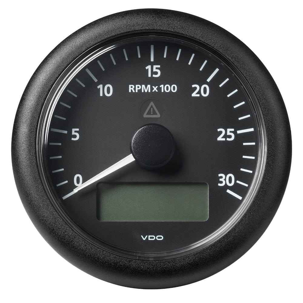 Veratron 3-3/8" (85MM) ViewLine Tachometer w/Multi-Function Display - 0 to 3000 RPM - Black Dial Bezel [A2C59512390] - The Happy Skipper