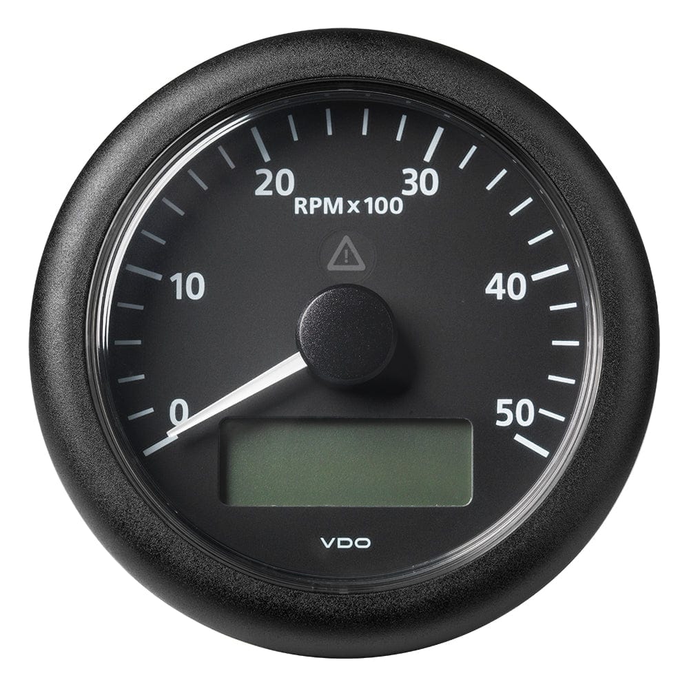 Veratron 3-3/8" (85MM) ViewLine Tachometer w/Multi-Function Display - 0 to 5000 RPM - Black Dial Bezel [A2C59512392] - The Happy Skipper