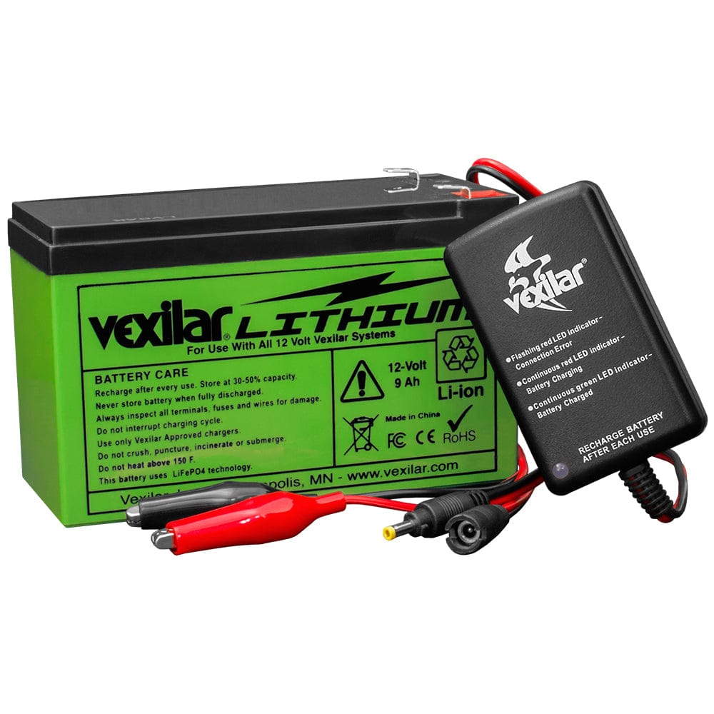 Vexilar 12V Lithium Ion Battery Charger [V-120L] - The Happy Skipper