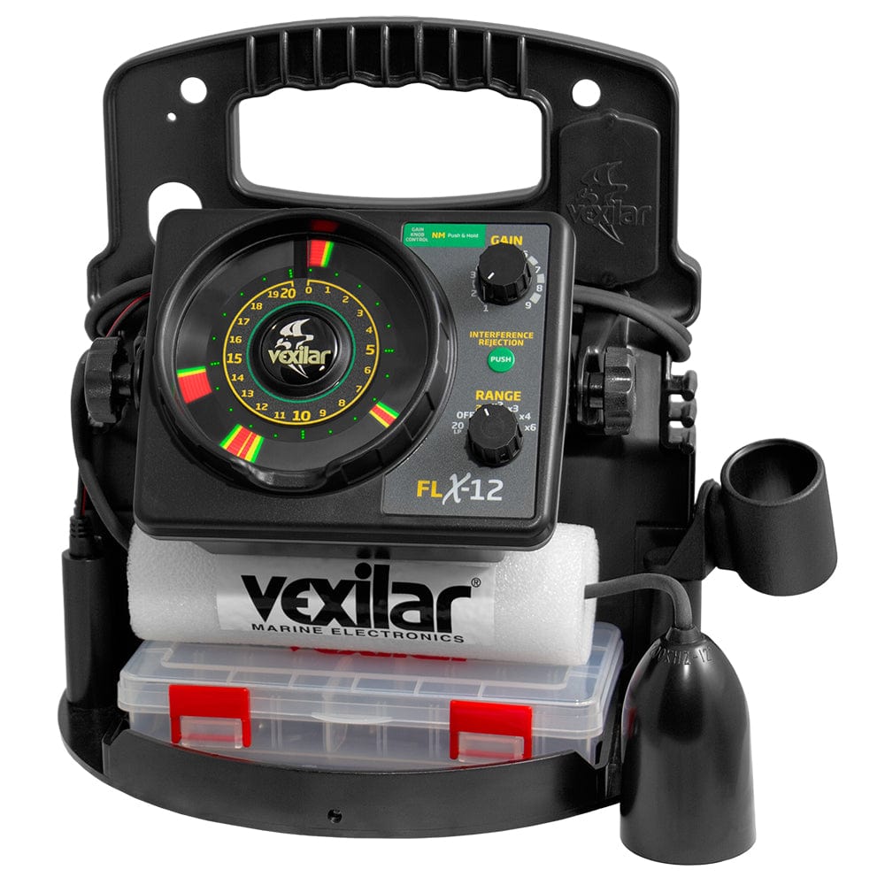 Vexilar FLX-12 Pro Pack II w/12 Ice Ducer [IPX1212] - The Happy Skipper