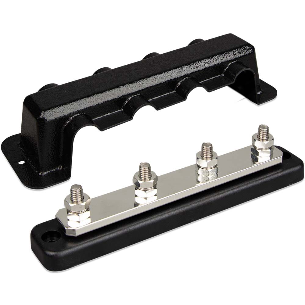 Victron Busbar 250A 4P Cover 4X 5/16" Terminals [VBB125040010] - The Happy Skipper