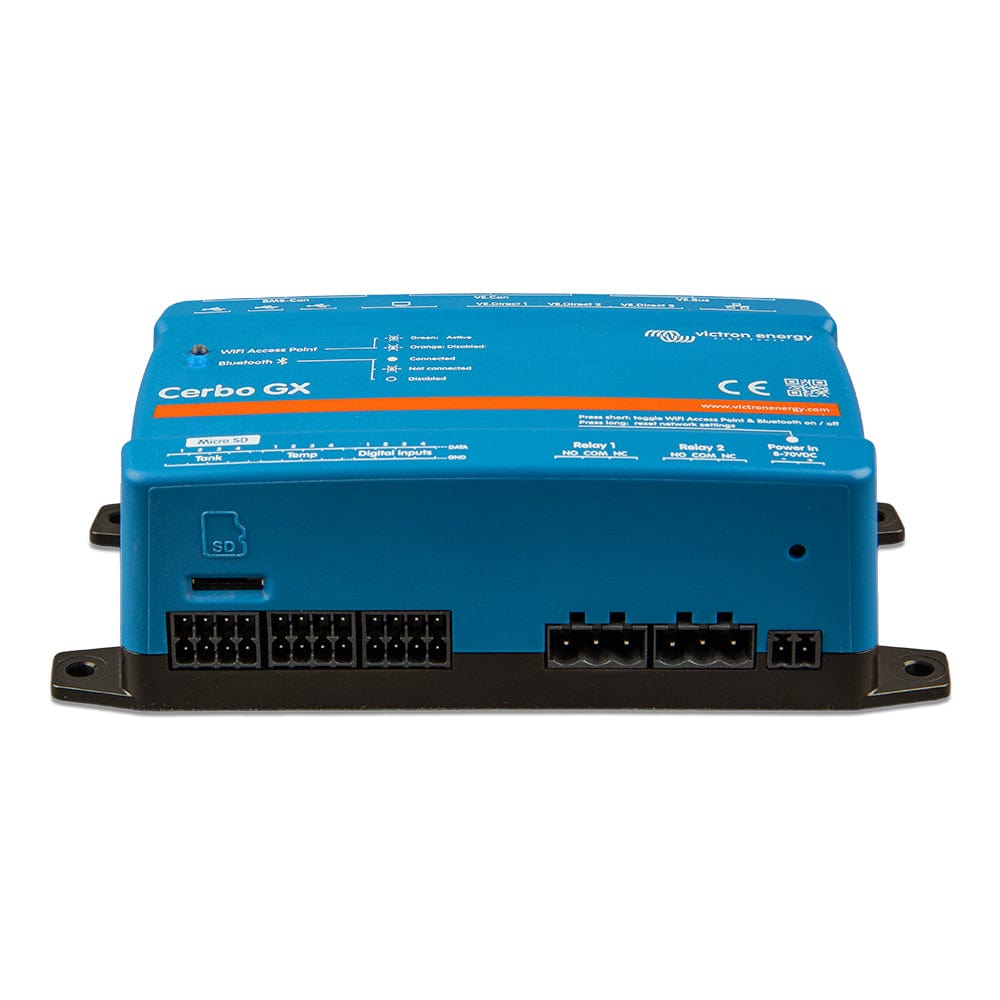 Victron Cerbo GX Communications Center w/ BMS-CAN Port, Tank Level Inputs, Digital Inputs, and Temperature Sense [BPP900450100] - The Happy Skipper