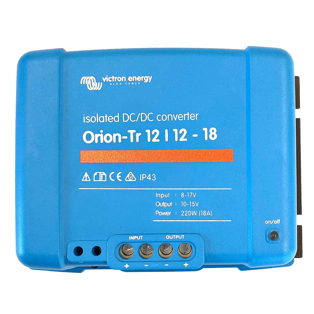 Victron Orion-TR DC-DC Converter - 12 VDC to 12 VDC - 18AMP Isolated [ORI121222110] - The Happy Skipper