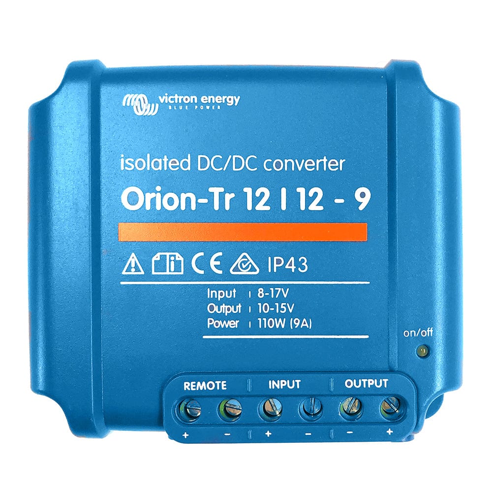 Victron Orion-TR DC-DC Converter - 12 VDC to 12 VDC - 9AMP Isolated [ORI121210110R] - The Happy Skipper