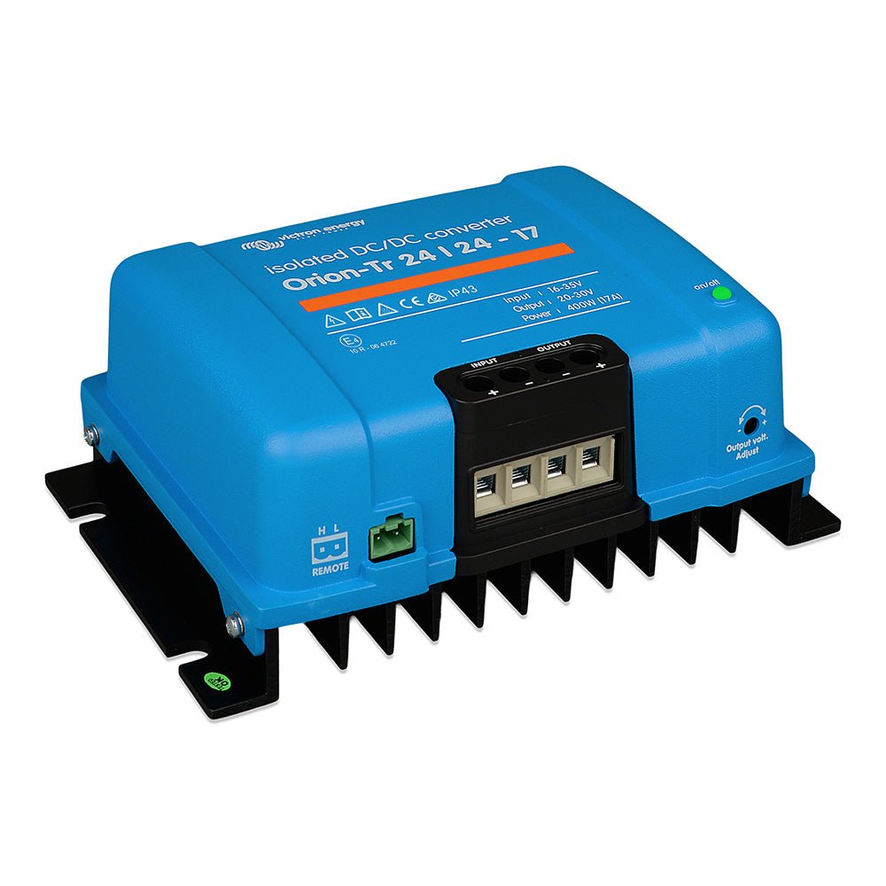 Victron Orion-TR Isolated DC-DC Converter - 24 VDC to 24 VDC - 400W - 17AMP [ORI242441110] - The Happy Skipper