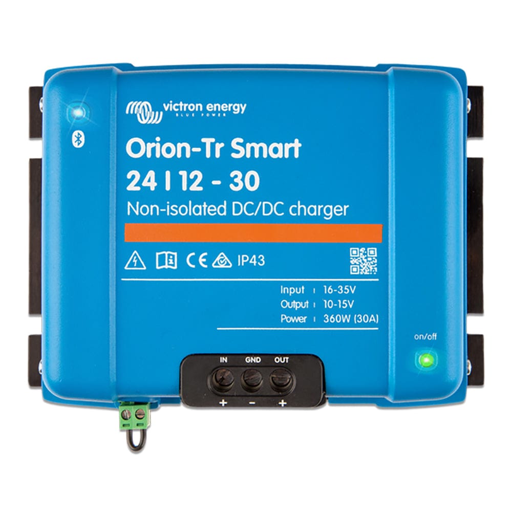 Victron Orion-TR Smart 24/12-30 30A (360W) Non-Isolated DC-DC Charger or Power Supply [ORI241236140] - The Happy Skipper