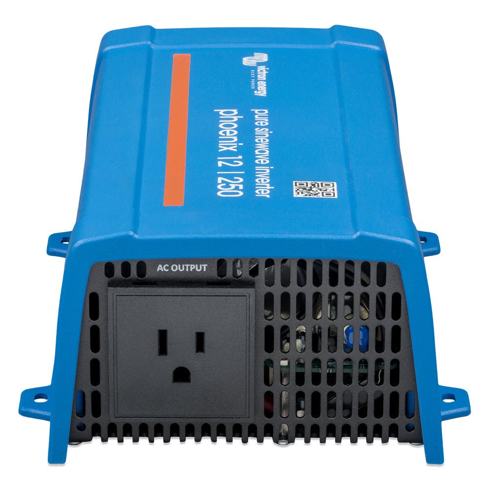 Victron Phoenix Inverter 12/250 - 120V - VE.Direct NEMA 5-15R - Single Outlet - 200W [PIN122510500] - The Happy Skipper