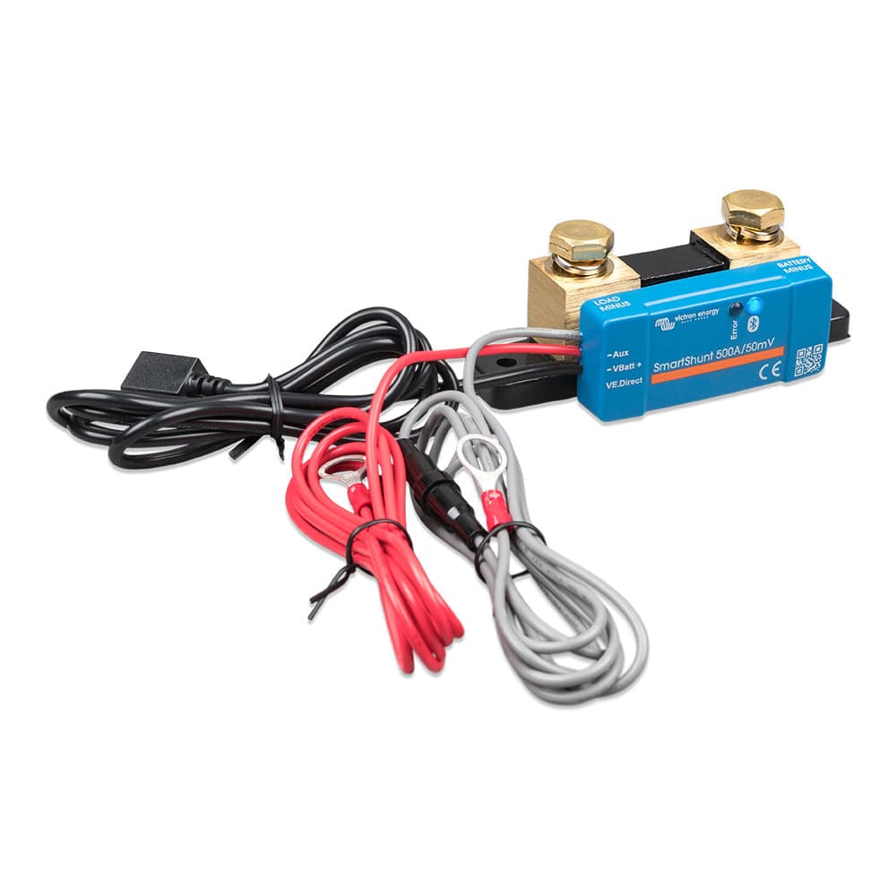 Victron SmartShunt 500A/50MV IP65 Bluetooth Battery Monitor [SHU065150050] - The Happy Skipper