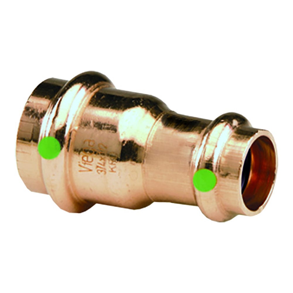 Viega ProPress 2" x 1" Copper Reducer - Double Press Connection - Smart Connect Technology [15608] - The Happy Skipper