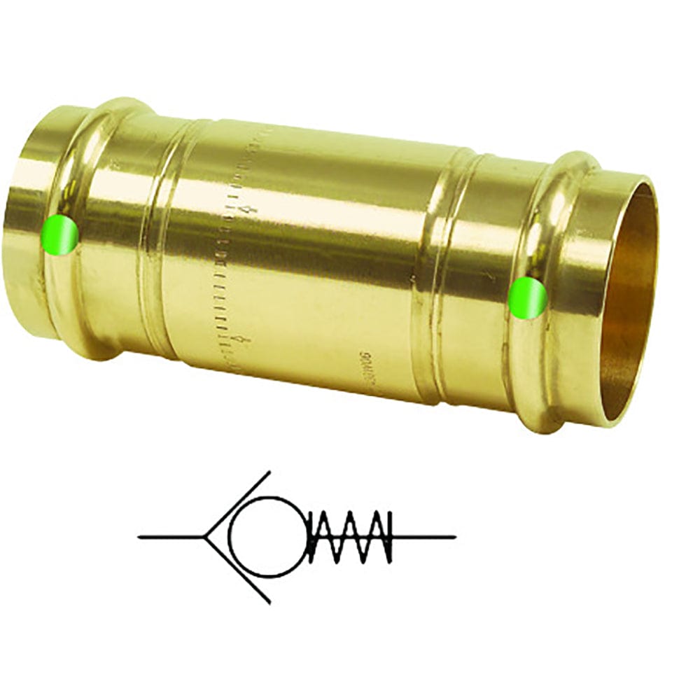 Viega ProPress 2" Zero Lead Check Valve - Double Press Connection - Smart Connect Technology [79060] - The Happy Skipper
