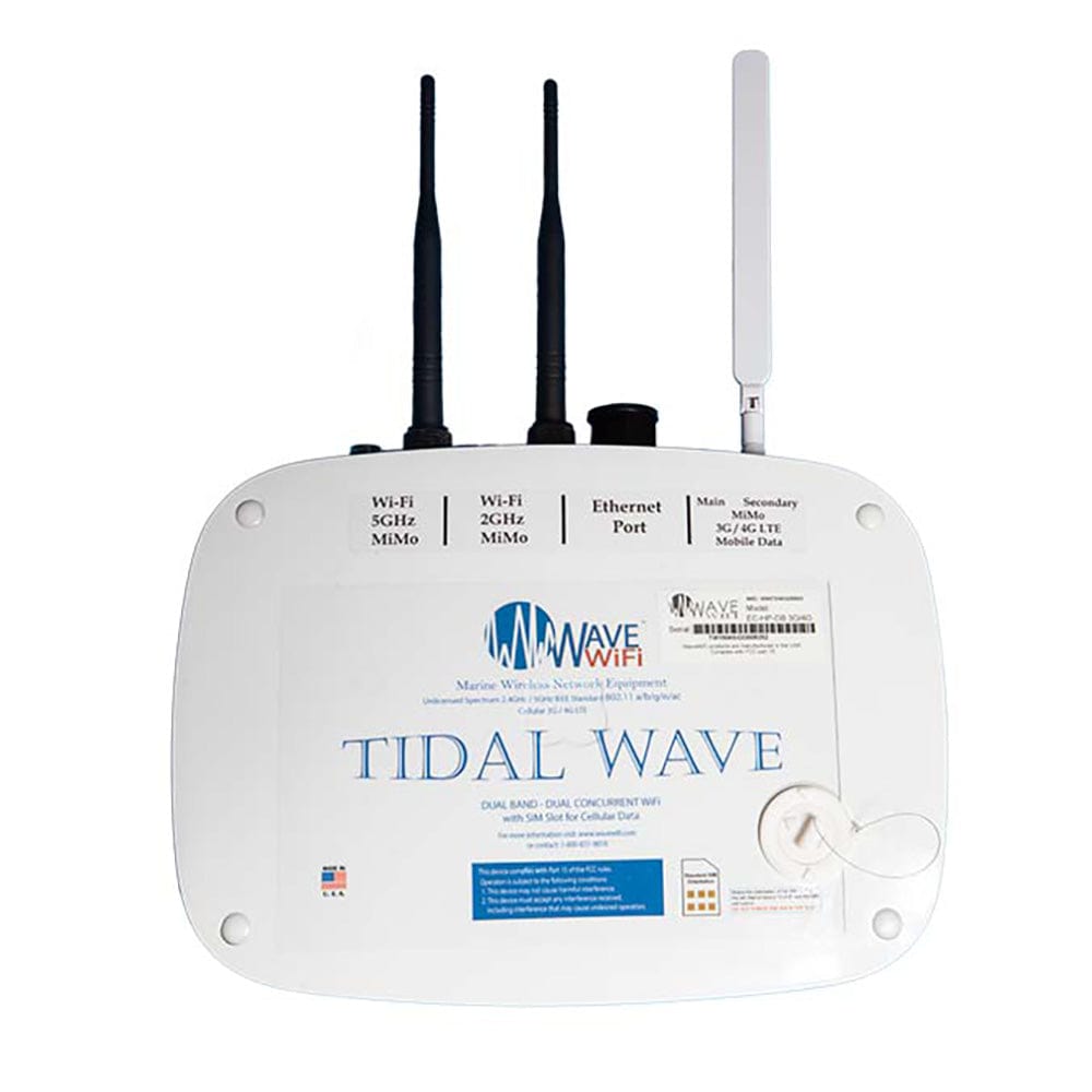 Wave WiFi Tidal Wave Dual-Band - Cellular Receiver [EC-HP-DB-3G/4G] - The Happy Skipper