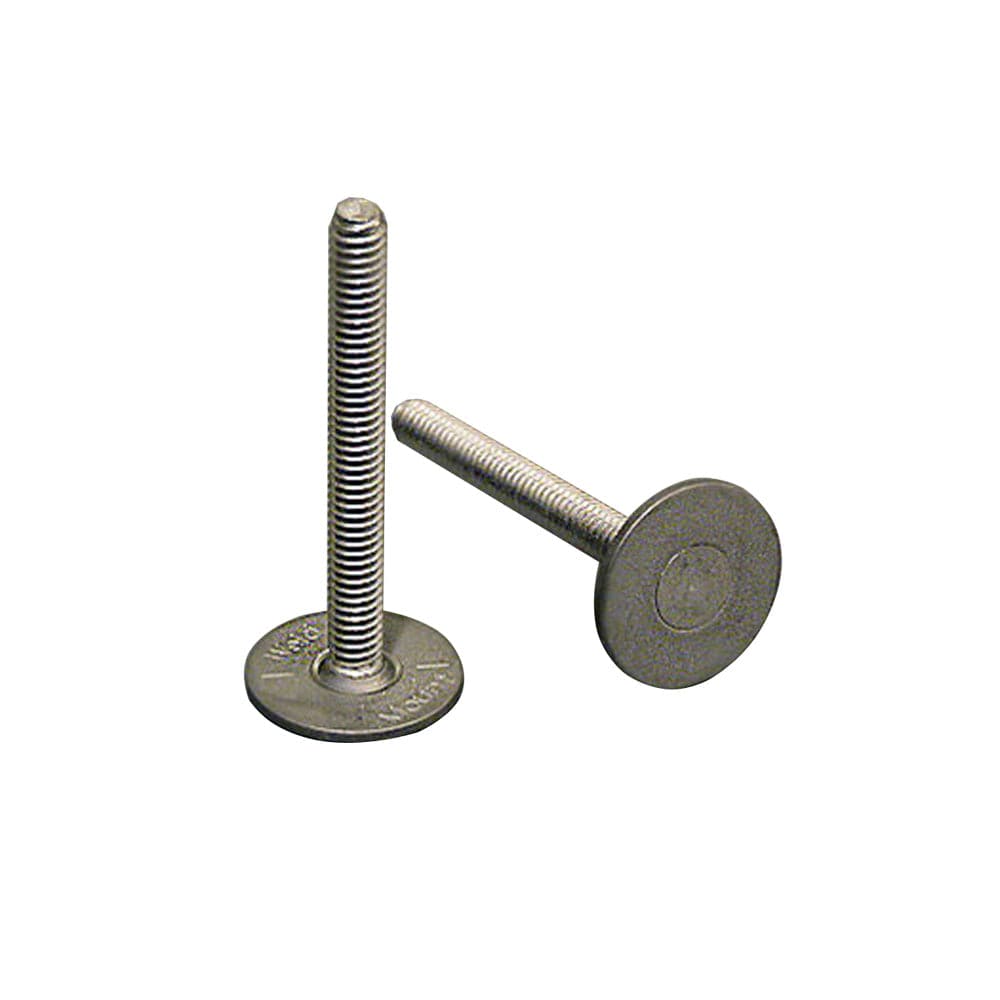 Weld Mount 1.25" Tall Stainless Panel Stud w/0.62" Base & #8 x 32 Thread - Qty. 15 [83220] - The Happy Skipper