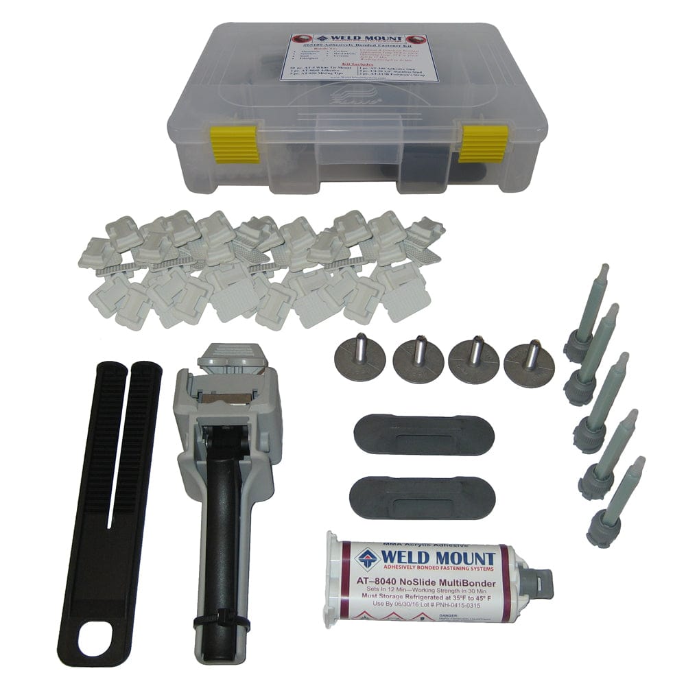 Weld Mount Adhesively Bonded Fastener Kit w/AT 8040 Adhesive [65100] - The Happy Skipper
