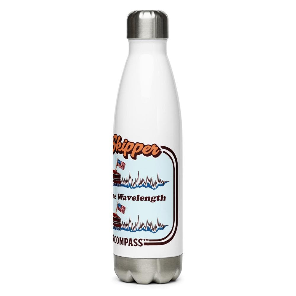 We're on the Same Wavelength™ Stainless Steel Water Bottle - The Happy Skipper