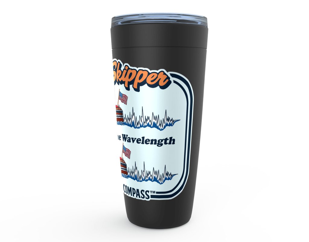 We're on the Same Wavelength™ Viking Tumblers - The Happy Skipper