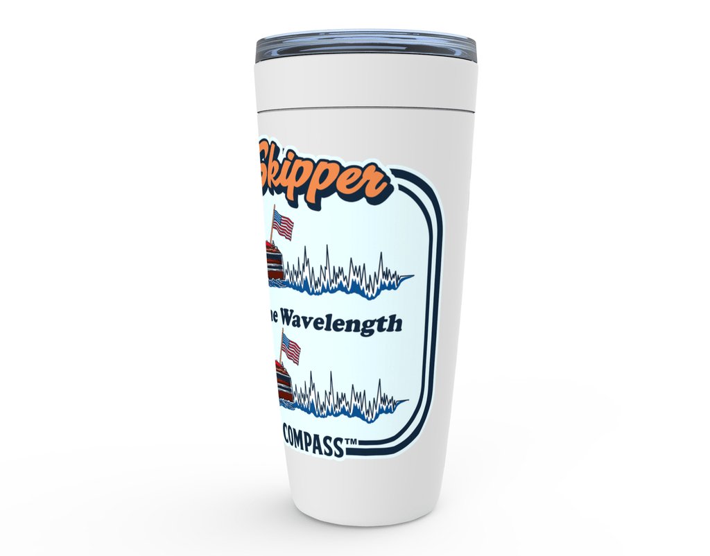 We're on the Same Wavelength™ Viking Tumblers - The Happy Skipper