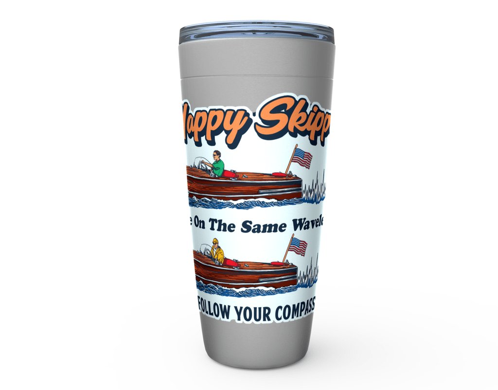 We're on the Same Wavelength™ Viking Tumblers - The Happy Skipper