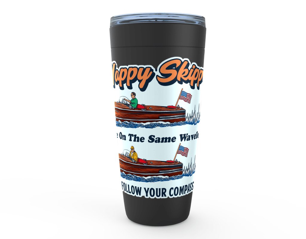 We're on the Same Wavelength™ Viking Tumblers - The Happy Skipper