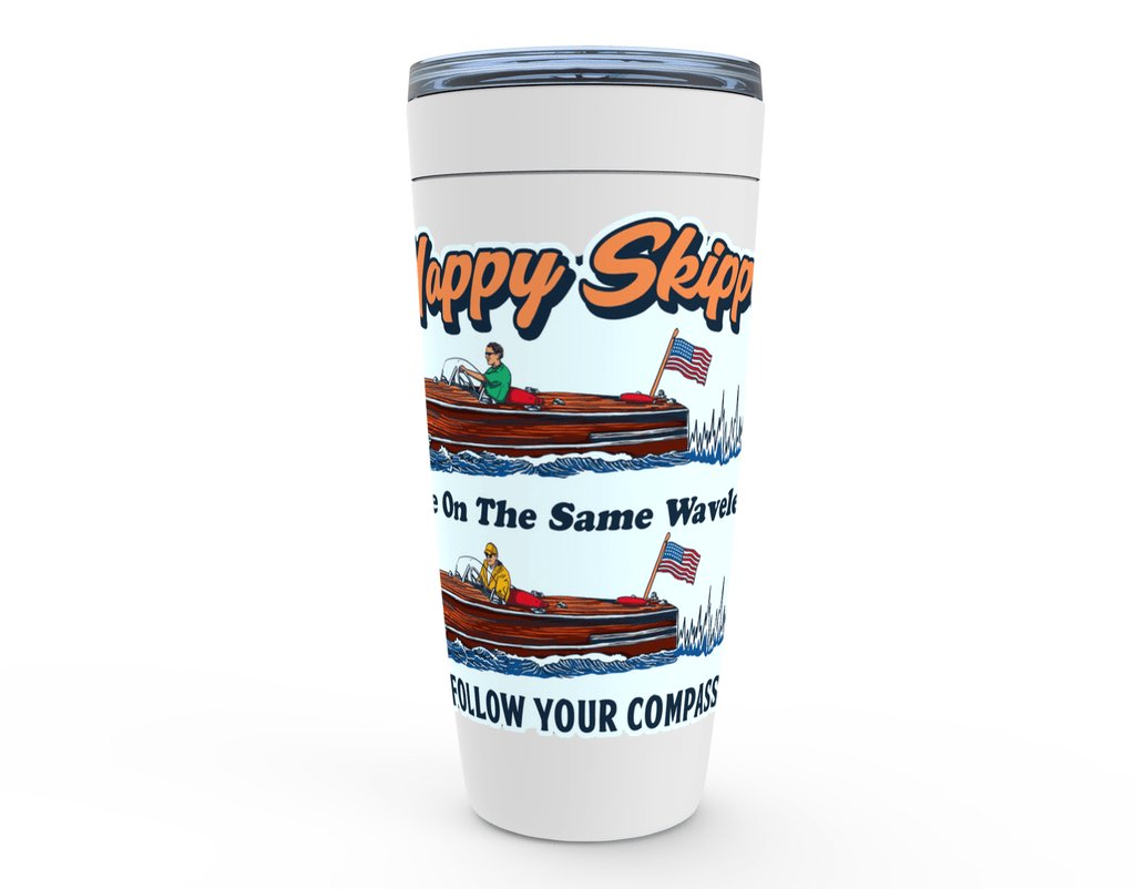 We're on the Same Wavelength™ Viking Tumblers - The Happy Skipper