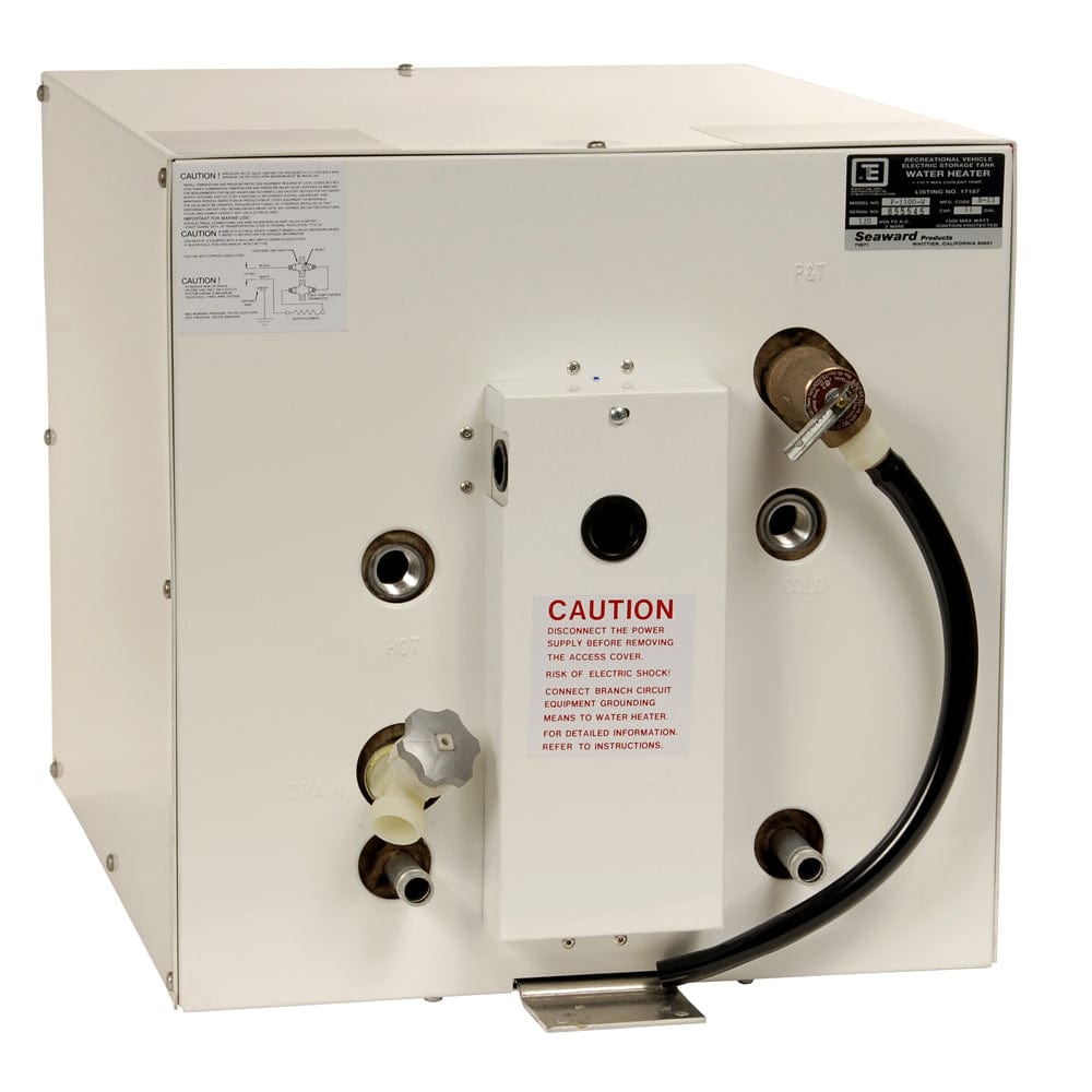 Whale Seaward 11 Gallon Hot Water Heater w/Front Heat Exchanger - White Epoxy - 120V - 1500W [F1100W] - The Happy Skipper