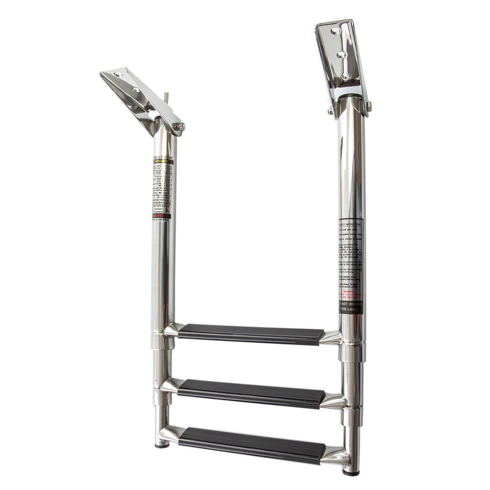 Whitecap 3-Step Telescoping Swim Ladder [S-1852] - The Happy Skipper