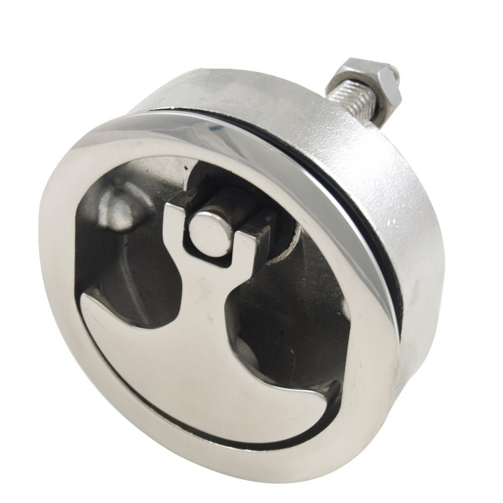 Whitecap Compression Handle - 316 Stainless Steel - Non-Locking - 3" OD [S-235C] - The Happy Skipper