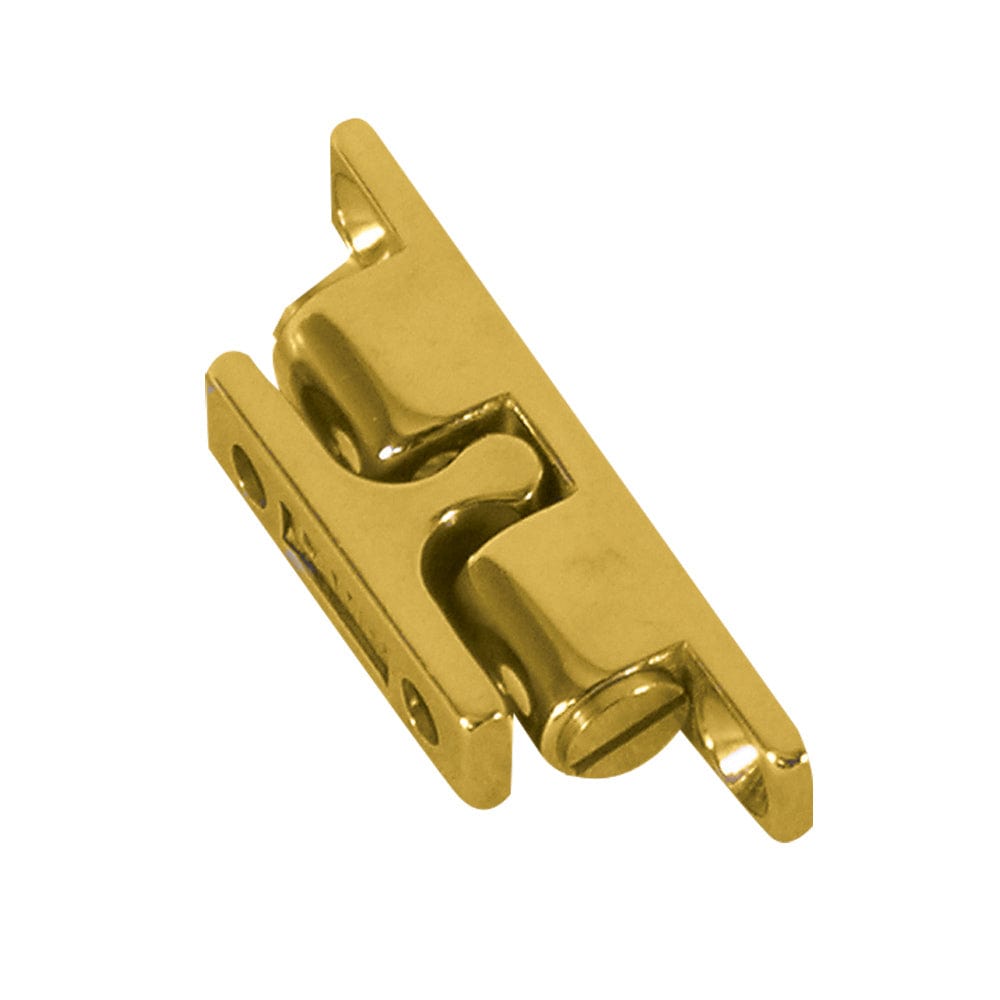 Whitecap Stud Catch - Brass - 1-15/16" x 3/8" [S-5032] - The Happy Skipper