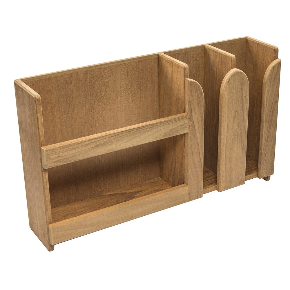 Whitecap Teak Dish/Cup Holder [62406] - The Happy Skipper