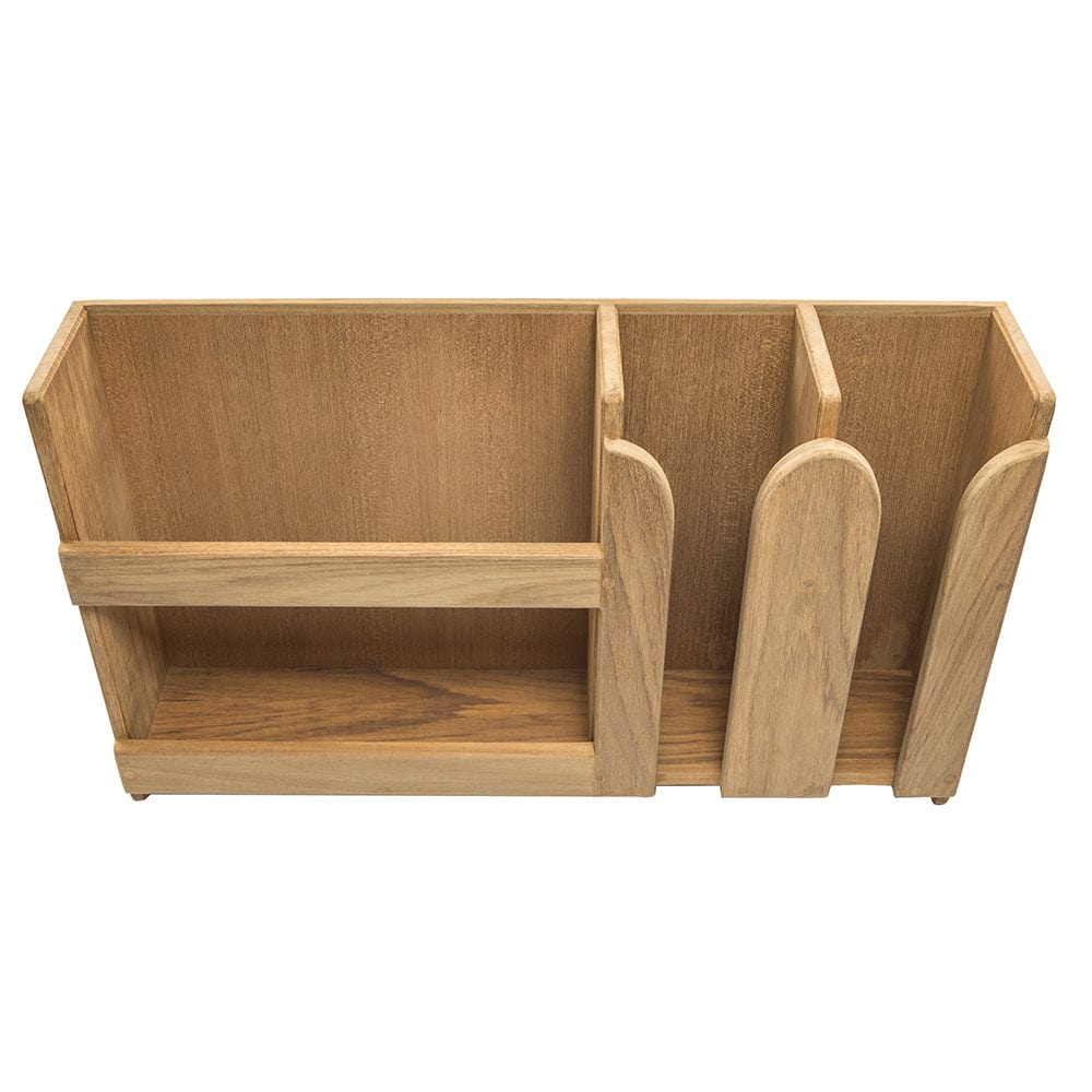 Whitecap Teak Dish/Cup Holder [62406] - The Happy Skipper