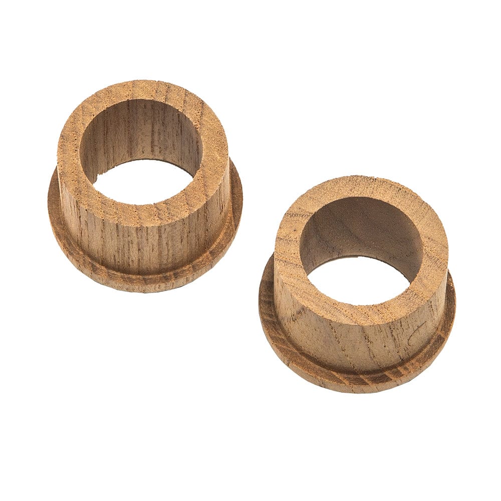 Whitecap Teak Finger Pull - 5/8" Barrel Length - 2 Pack [60145-A] - The Happy Skipper