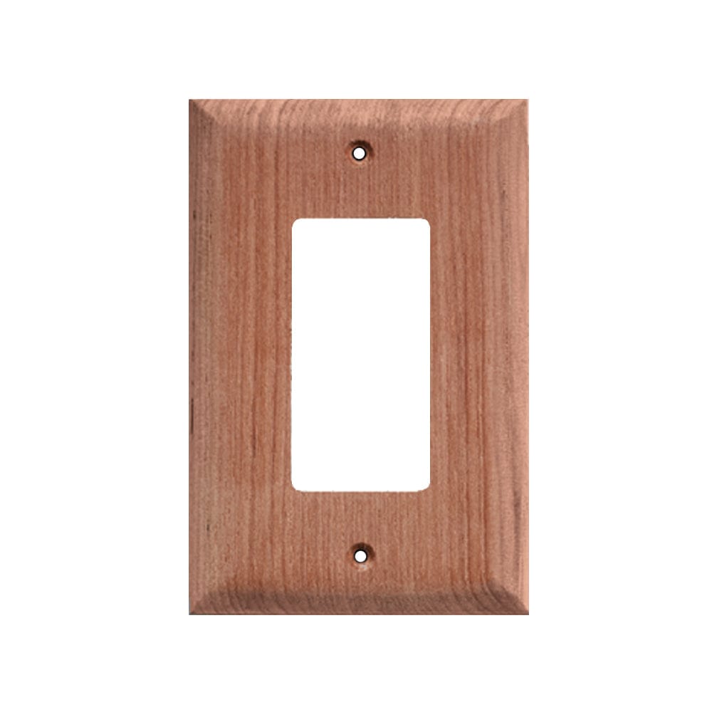 Whitecap Teak Ground Fault Outlet Cover/Receptacle Plate [60171] - The Happy Skipper