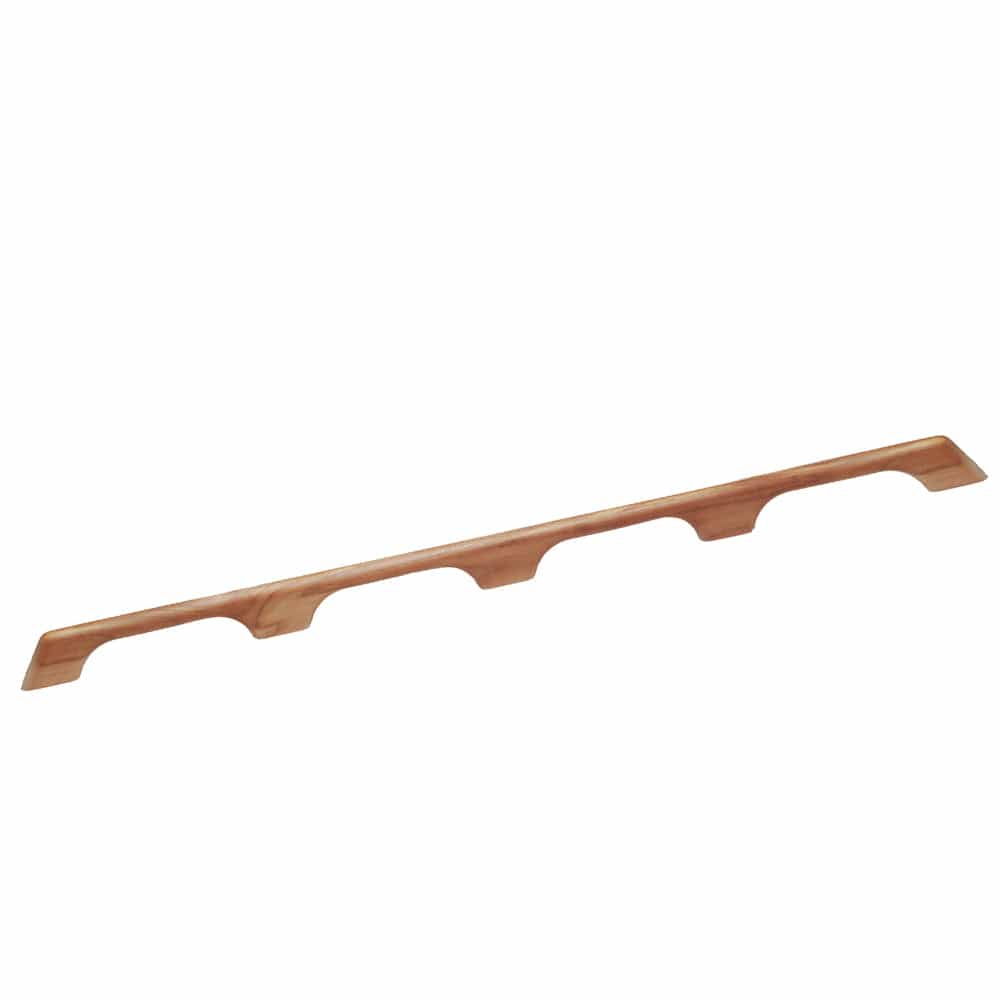 Whitecap Teak Handrail - 4 Loops - 43"L [60106] - The Happy Skipper