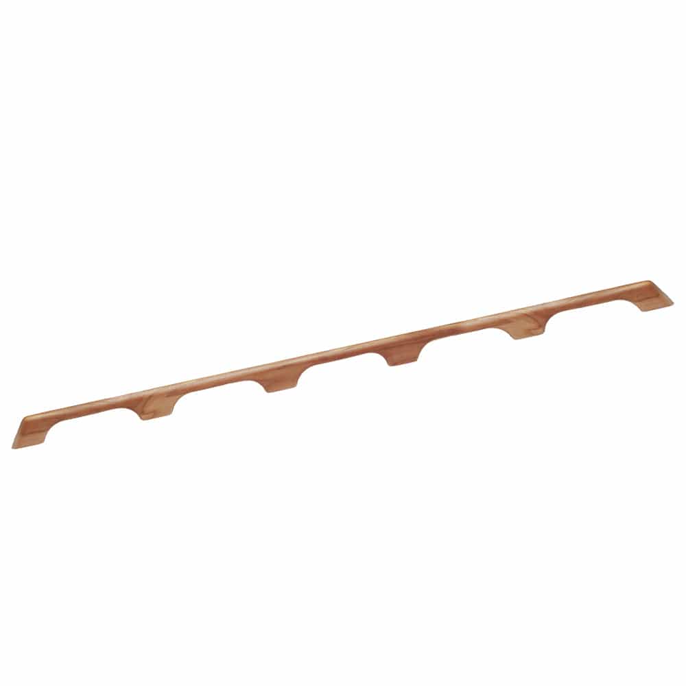 Whitecap Teak Handrail - 5 Loops - 53"L [60108] - The Happy Skipper