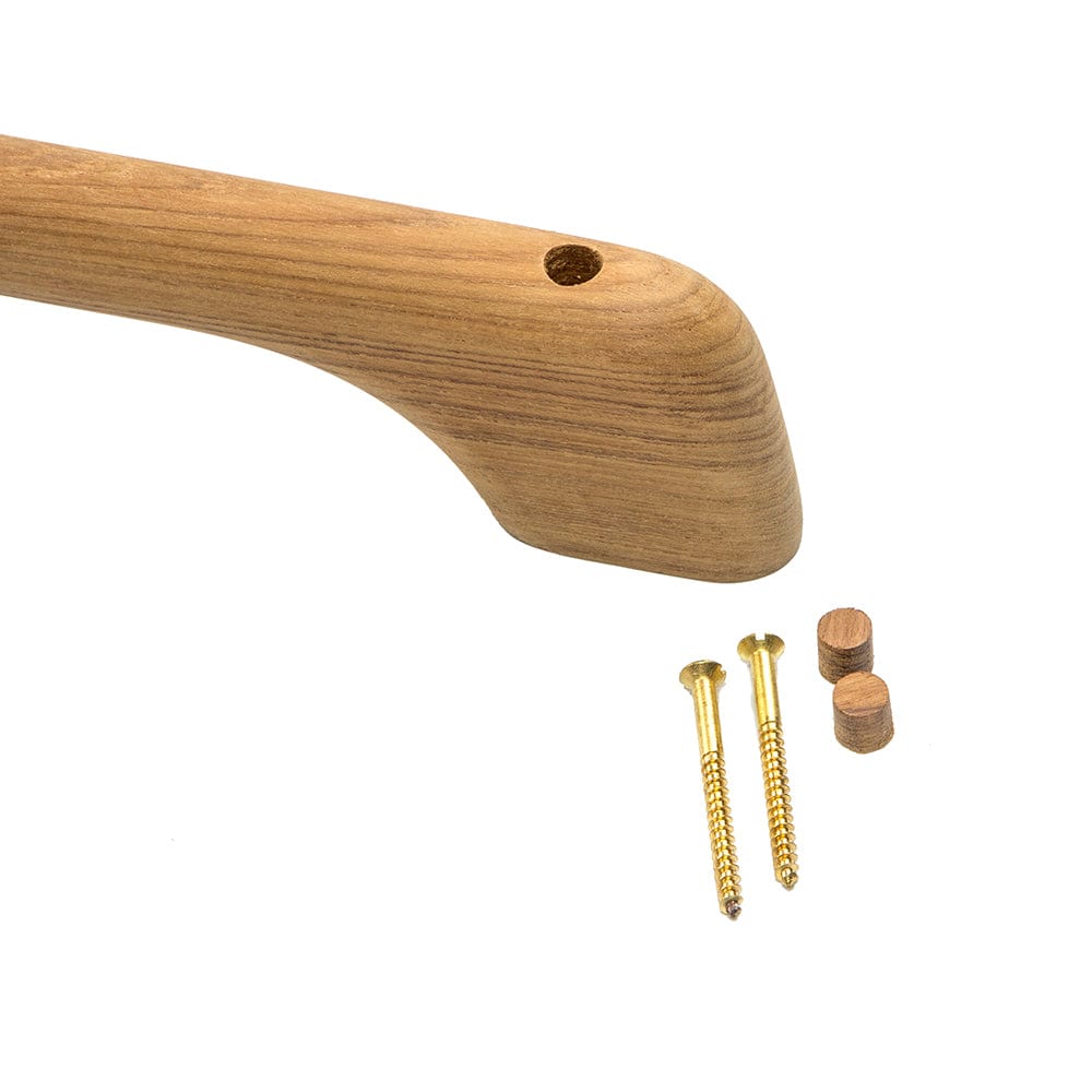Whitecap Teak Long Towel Bar - 23" [62332] - The Happy Skipper