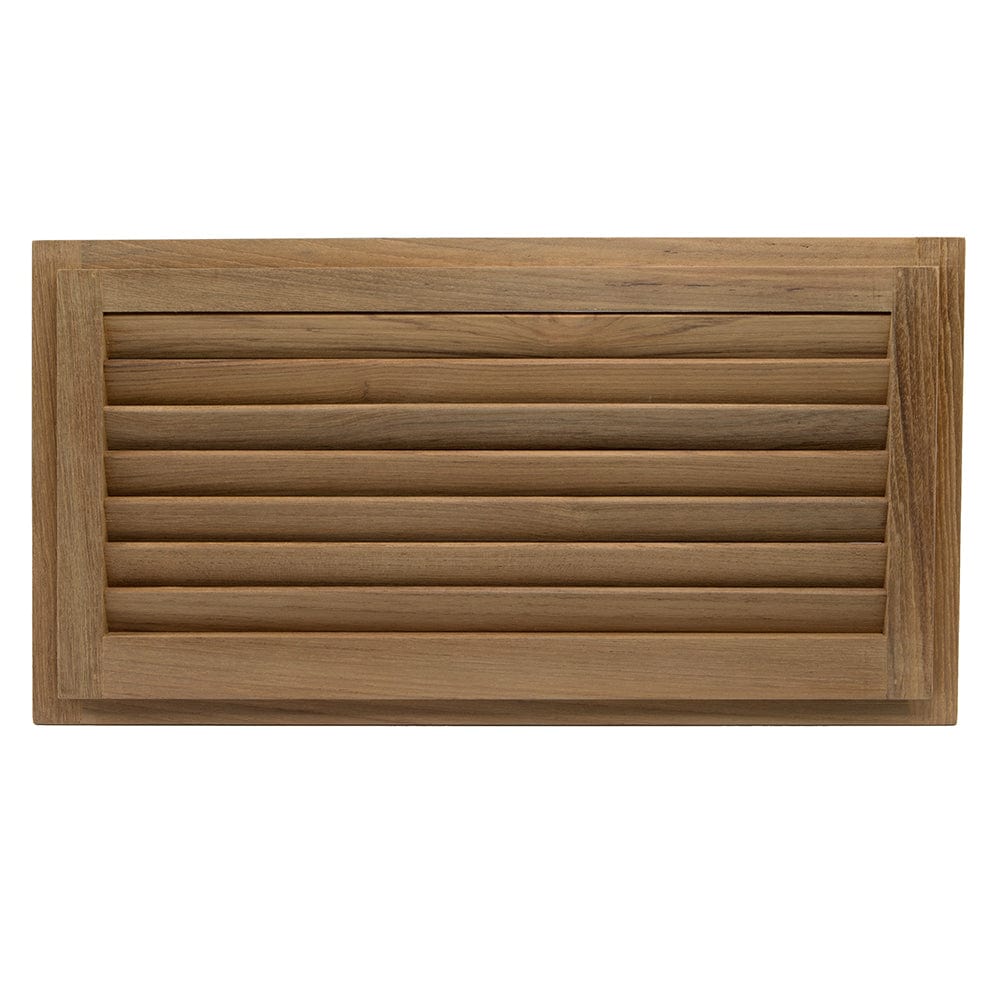 Whitecap Teak Louvered Insert - 9-3/8" x 18" x 3/4" [60716] - The Happy Skipper