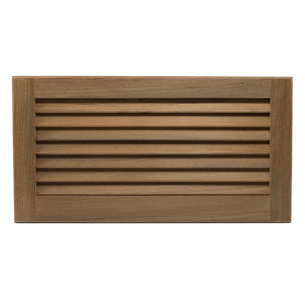 Whitecap Teak Louvered Insert - 9-3/8" x 18" x 3/4" [60716] - The Happy Skipper