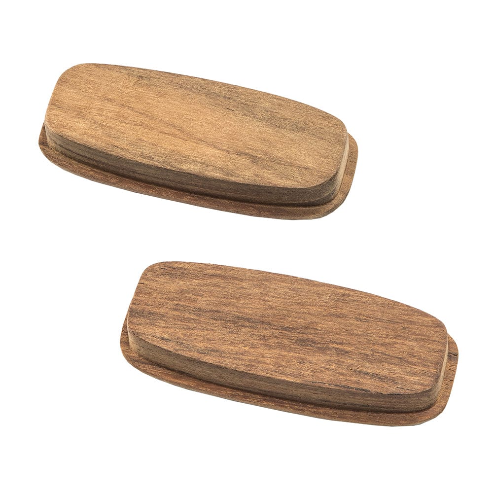 Whitecap Teak Rectangular Drawer Pull - 3-1/4"L - 2 Pack [60135-A] - The Happy Skipper