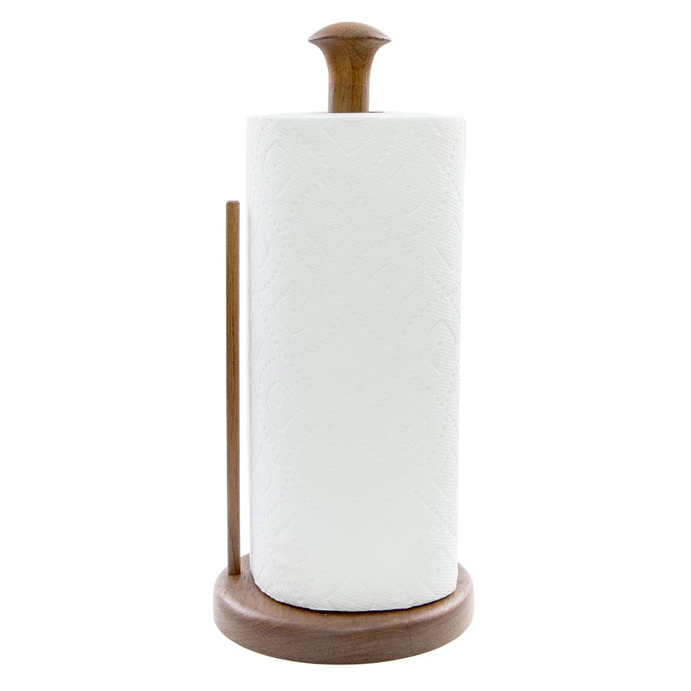 Whitecap Teak Stand-Up Paper Towel Holder [62444] - The Happy Skipper