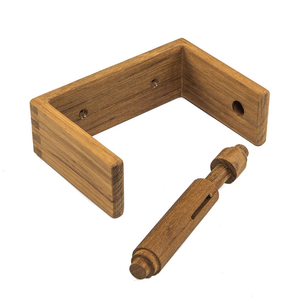 Whitecap Teak Toilet Tissue Rack [62322] - The Happy Skipper