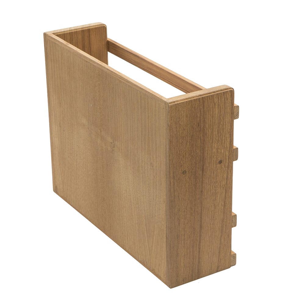 Whitecap Teak Two-Tier Spice Rack [62440] - The Happy Skipper