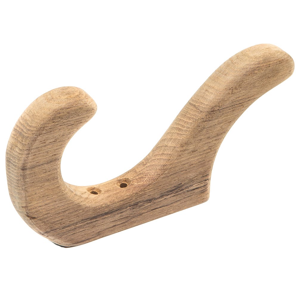 Whitecap Teak Utility Hook [62560] - The Happy Skipper