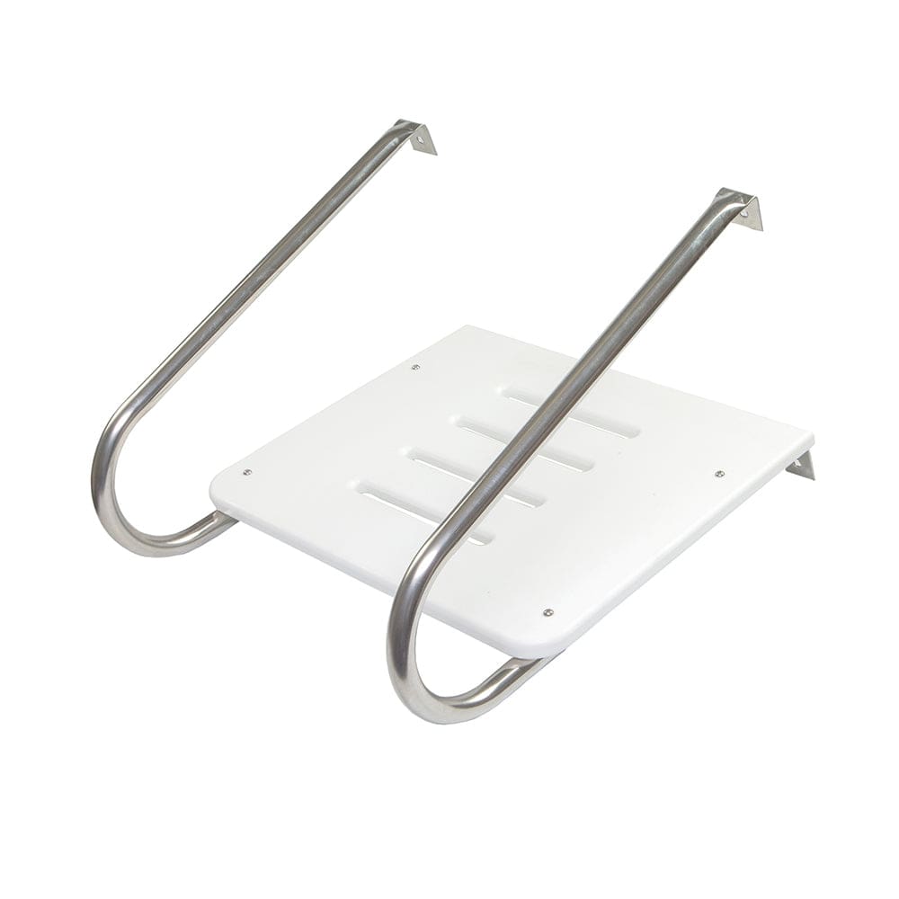 Whitecap White Poly Swim Platform f/Inboard/Outboard Motors [67901] - The Happy Skipper