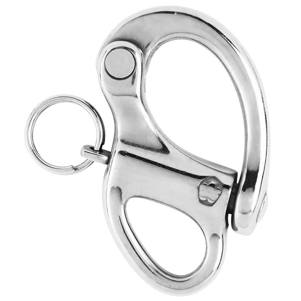 Wichard 1-3/8" Snap Shackle w/Fixed Eye - 35mm [02470] - The Happy Skipper