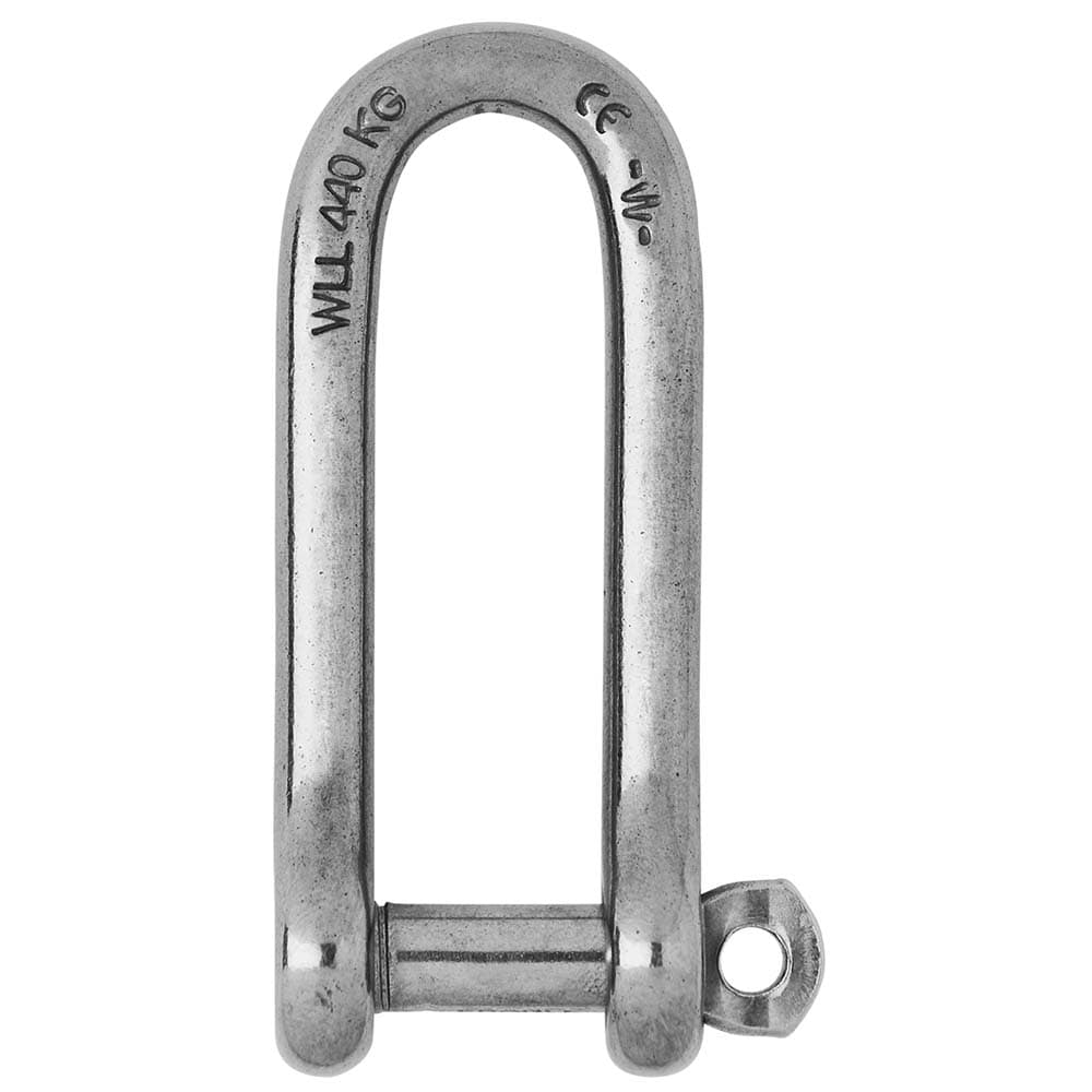 Wichard Captive Pin Long D Shackle - Diameter 10mm - 13/32" [01415] - The Happy Skipper