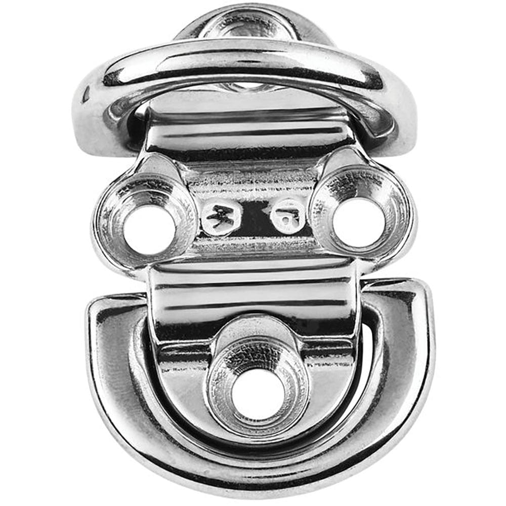 Wichard Double Folding Pad Eye - 10mm Diameter - 25/64" [06566] - The Happy Skipper